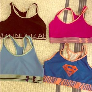 Under armour sports bra medium